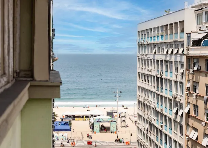 Apartamento Em Copacabana 1 Quarto Com Vista Mar Perto Da Praia Rio de Janeiro